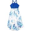 image:imageSpeechless Girls Scalloped Neck HighLow Party DressBlue