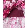 image:imageSpeechless Girls Scalloped Neck HighLow Party DressWineFloral