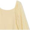 image:imageSpeechless Girls Scuba Crepe Pearl and Rhinestone Sleeve Party DressButter