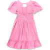 image:imageSpeechless Girls Short Puff Sleeve Party DressPink