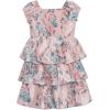 image:imageSpeechless Girls Short Sleeve Crinkle Satin Party DressBlushBlue