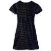 image:imageSpeechless Girls Short Sleeve Knit Boucle Party DressNavy