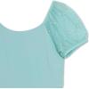 image:imageSpeechless Girls Short Sleeve Scuba Crepe Skater Party DressAqua