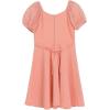 image:imageSpeechless Girls Short Sleeve Scuba Crepe Skater Party DressCantaloupe