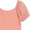 image:imageSpeechless Girls Short Sleeve Scuba Crepe Skater Party DressCantaloupe