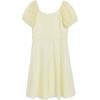 image:imageSpeechless Girls Short Sleeve Scuba Crepe Skater Party DressYellow