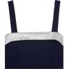 image:imageSpeechless Girls Sleeveless Aline Scuba Crepe Party DressNavy
