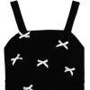 image:imageSpeechless Girls Sleeveless Black Party Dress with Allover BowsBlack