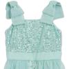 image:imageSpeechless Girls Sleeveless Bow Shoulder Sequin Chiffon WalkThrough Party DressSeafoam