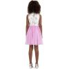 image:imageSpeechless Girls Sleeveless Caviar Glitter Mesh Tulle Party DressIvorylavendar