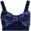 image:imageSpeechless Girls Sleeveless Glitter Knit Aline Party DressNavy