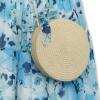 image:imageSpeechless Girls Sleeveless Halter Maxi Tiered Chiffon DressIvoryBlue Floral