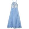 image:imageSpeechless Girls Sleeveless Halter Neck DressBlue