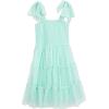 image:imageSpeechless Girls Sleeveless Mesh Dot Tiered Tulle DressMint