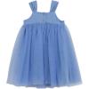 image:imageSpeechless Girls Sleeveless Satin 3D Applique Flower Tulle Party DressPeriwinkle