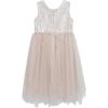 image:imageSpeechless Girls Sleeveless Scoop Neck Sequin Bodice Hanky Hem Midi DressDustymauve