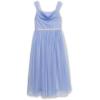 image:imageSpeechless Girls Sleeveless Scoop Neck Tulle Midi Dress with Embellished WaistPeriwinkle