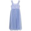 image:imageSpeechless Girls Sleeveless Scoop Neck Tulle Midi Dress with Embellished WaistPeriwinkle