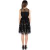 image:imageSpeechless Girls Sleeveless Sequined Party Dress with Illusion NeckBlackSequin