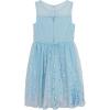 image:imageSpeechless Girls Sleeveless Sequined Party Dress with Illusion NeckSky Blue
