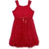 image:imageSpeechless Girls Sleeveless Tulle Party DressRed