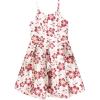 image:imageSpeechless Girls Smocked Bodice Dress and ScrunchieIvoryBurgundy