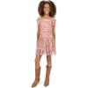 image:imageSpeechless Girls Flutter Sleeve Drop Waist Ruched Party DressRoseTaupe