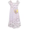 image:imageSpeechless Girls Flutter Sleeve Midi Dress and PurseIvoryLilac Floral