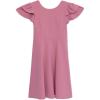 image:imageSpeechless Girls Flutter Sleeve Skater DressMauve