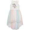image:imageSpeechless Girls High Neck Party Dress with Mesh SkirtIvoryBlush