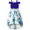 image:imageSpeechless Girls Off The Shoulder High Low Party DressBlueIvory