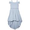 image:imageSpeechless Girls Off The Shoulder High Low Party DressBlueSilver
