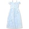 image:imageSpeechless Girls Off The Shoulder Maxi Party Jacquard DressPeriwinkle