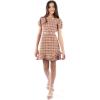 image:imageSpeechless Girls Short Balloon Sleeve Boucle DressMulti