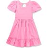 image:imageSpeechless Girls Short Puff Sleeve Party DressPink