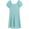 image:imageSpeechless Girls Short Sleeve Scuba Crepe Skater Party DressAqua