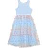 image:imageSpeechless Girls Sleeveless 3D Butterfly Maxi Party DressBluePastel