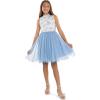 image:imageSpeechless Girls Sleeveless Caviar Glitter Mesh Tulle Party DressPeriwinkle