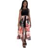 image:imageSpeechless Girls Sleeveless Maxi Romper Party DressBlackRed