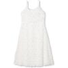 image:imageSpeechless Girls Sleeveless Off White Eyelash Midi Party DressOffwhite