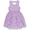image:imageSpeechless Girls Sleeveless Organza Jacquard Party DressLilac
