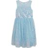 image:imageSpeechless Girls Sleeveless Sequined Party Dress with Illusion NeckSky Blue