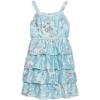 image:imageSpeechless Girls Sleeveless Sweetheart Neck Tiered Floral Midi Dress with Sparkle Waist AccentAquaGrey