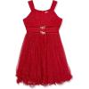 image:imageSpeechless Girls Sleeveless Tulle Party DressRed