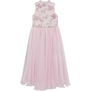 image:imageSpeechless Girls High Neck Full Length Party Dress PinkBlush