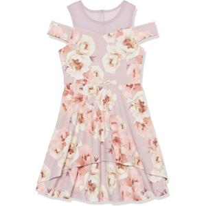 image:imageSpeechless Girls Off The Shoulder Floral Party DressDusty Lilac