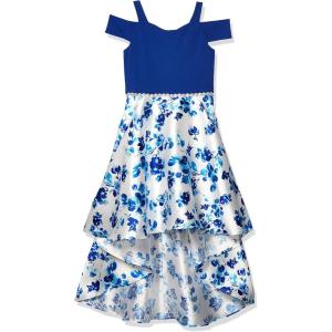 image:imageSpeechless Girls Off The Shoulder High Low Party DressBlue