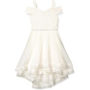 image:imageSpeechless Girls Off The Shoulder High Low Party DressPale Blush