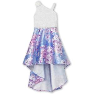 image:imageSpeechless Girls One Shoulder High Low Maxi Party DressIvoryFloral