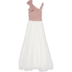 image:imageSpeechless Girls One Shoulder Maxi Formal Party DressRoseIvory
